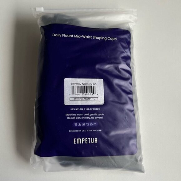 Shapermint - Empetua - Women's Essentials Shaping Capri - Black. Size: 3XL. NIB - Picture 2 of 11